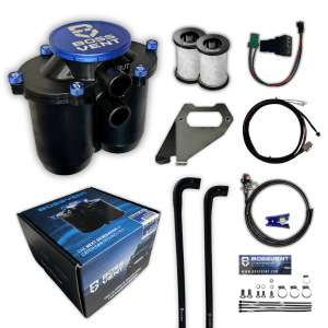 BossVent Toyota Hilux Catch Can Kit - Blue